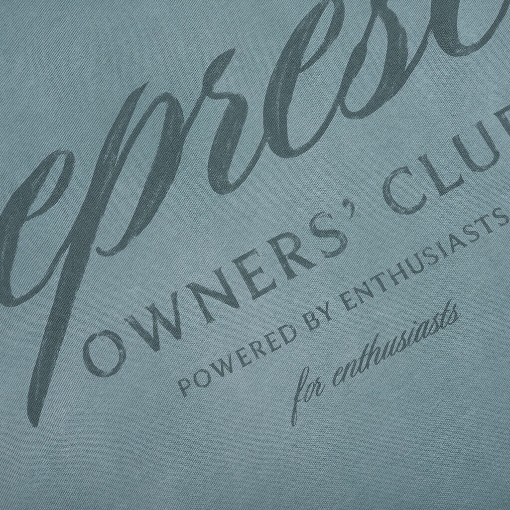 Owner Club Script T-Shirt - Vintage Green - Image 3