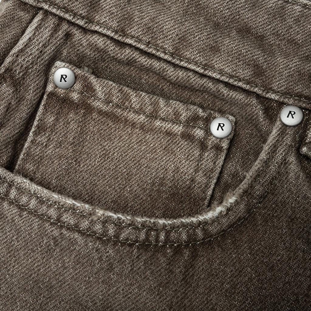 R3 Baggy Denim - Washed Olive - Image 3