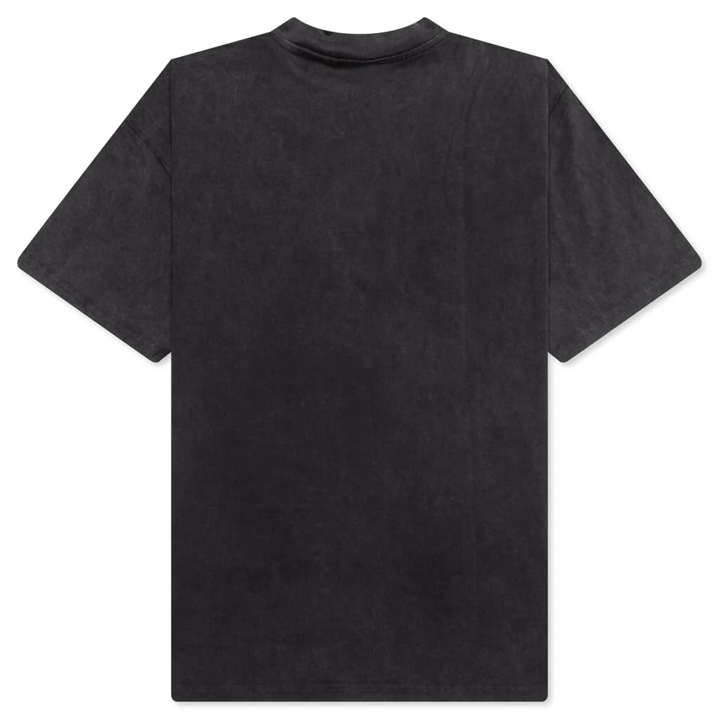 Red Applique T-Shirt - Vintage Black - Image 2