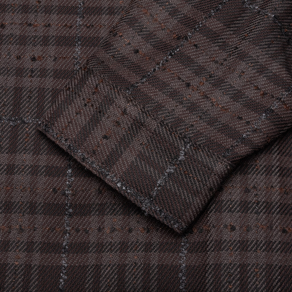 Rep Flannel Shirt - Coffee - Image 5