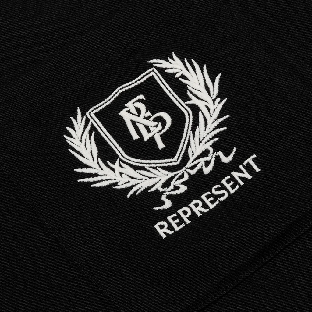 Crest Shirt - Jet Black - Image 3