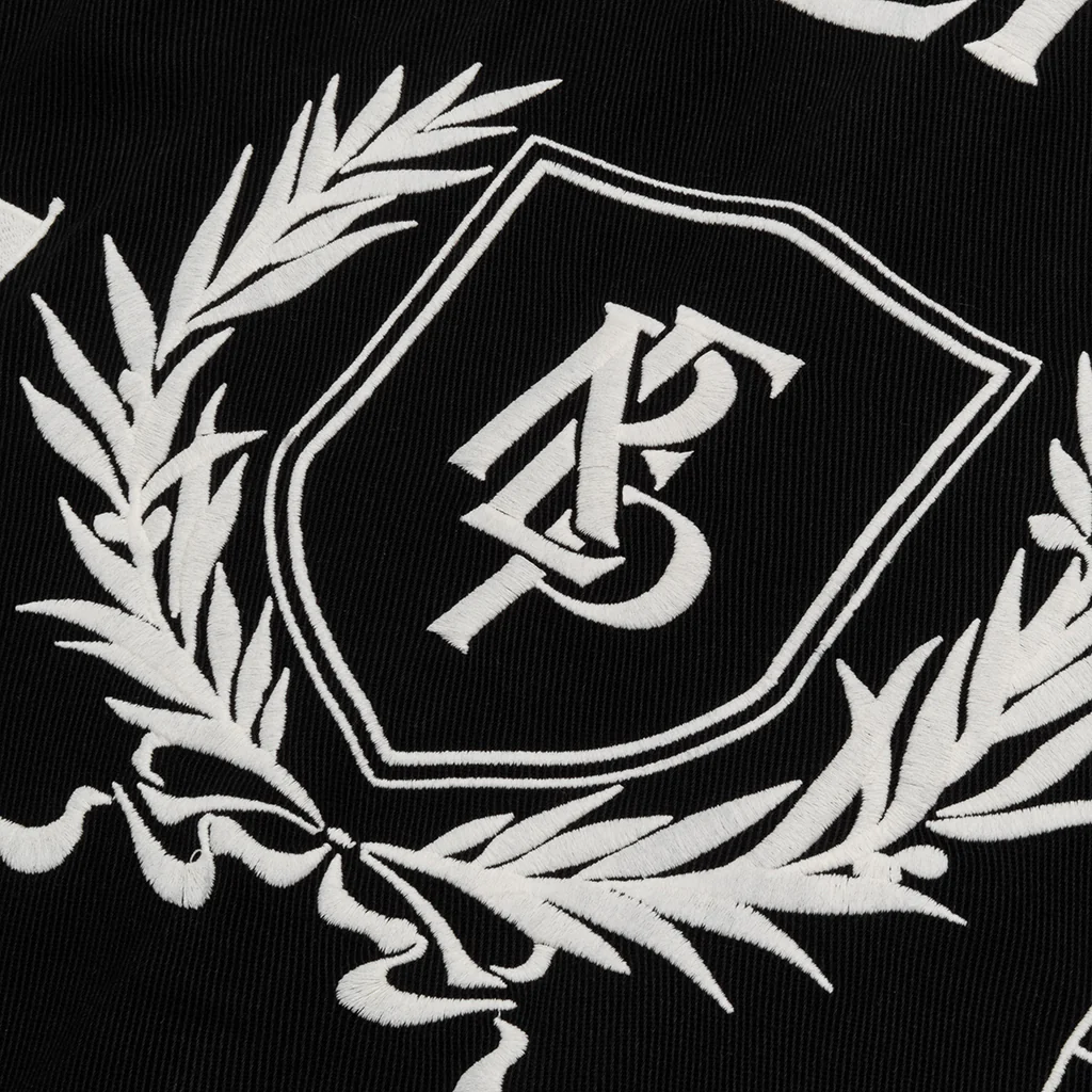 Crest Shirt - Jet Black - Image 5