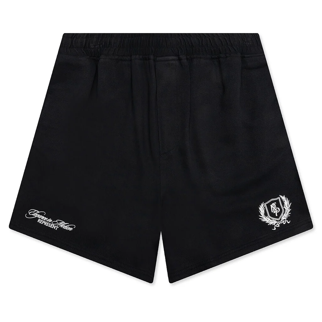 Crest Short - Jet Black