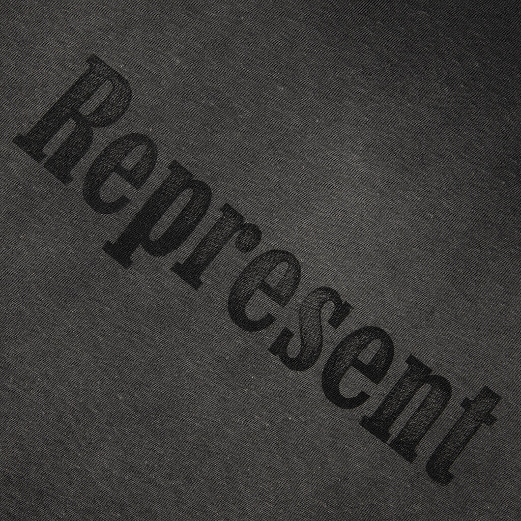 Represent Ringer T-Shirt - Stained Black - Image 3