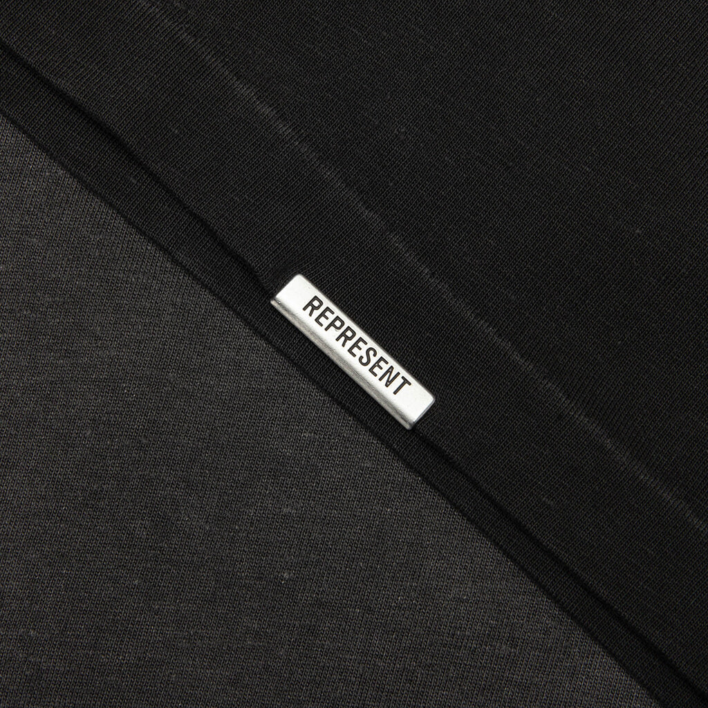 Represent Ringer T-Shirt - Stained Black - Image 4