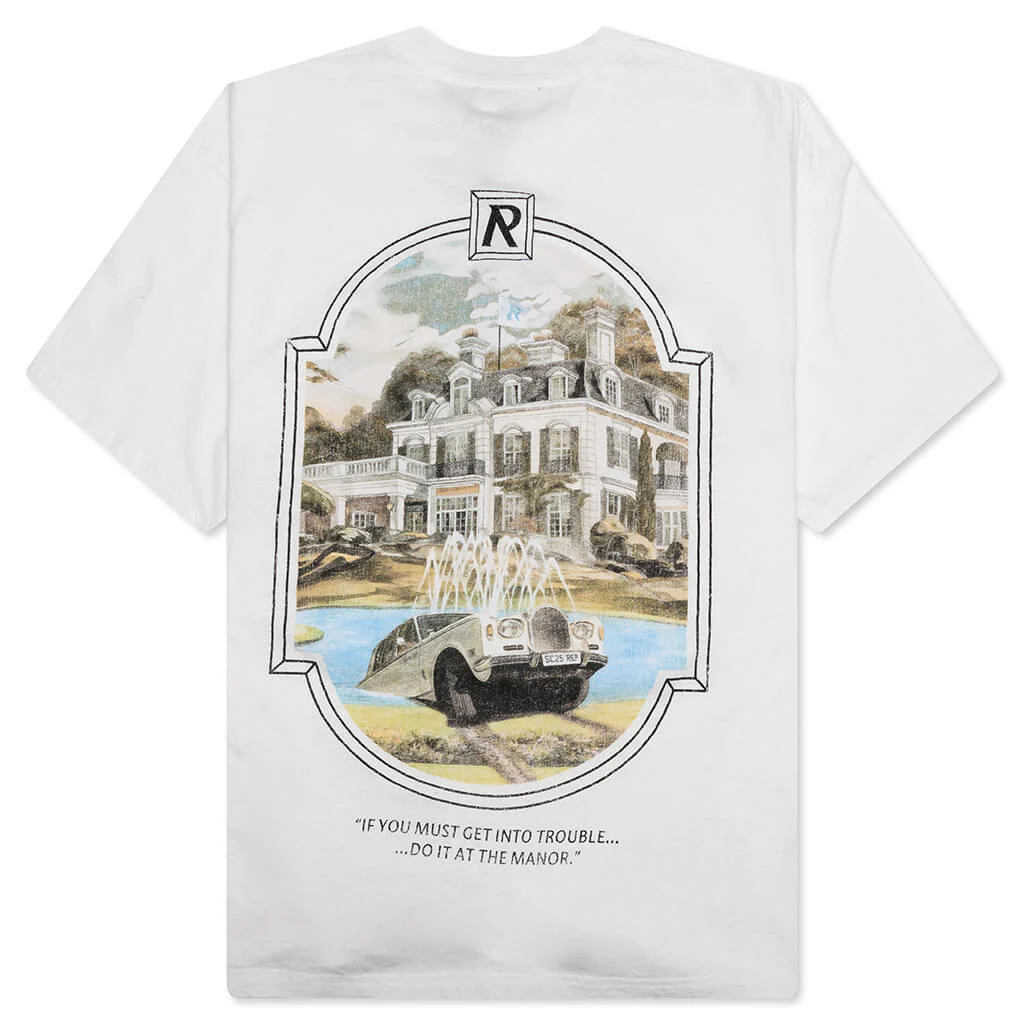 Revere Manor T-Shirt - Aged White - Image 2