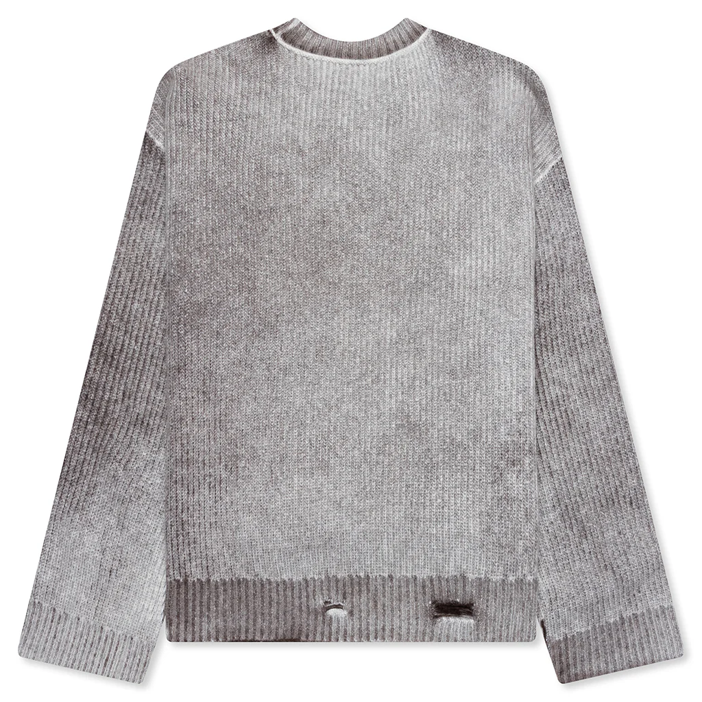 Reversible Fade Out Knit - Nero - Image 2