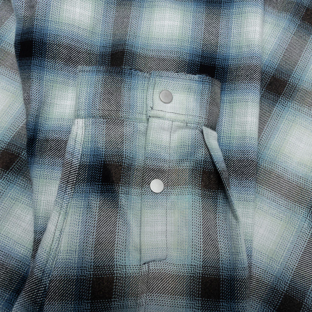 Sun Bleached Flannel Shirt - Cloud - Image 4