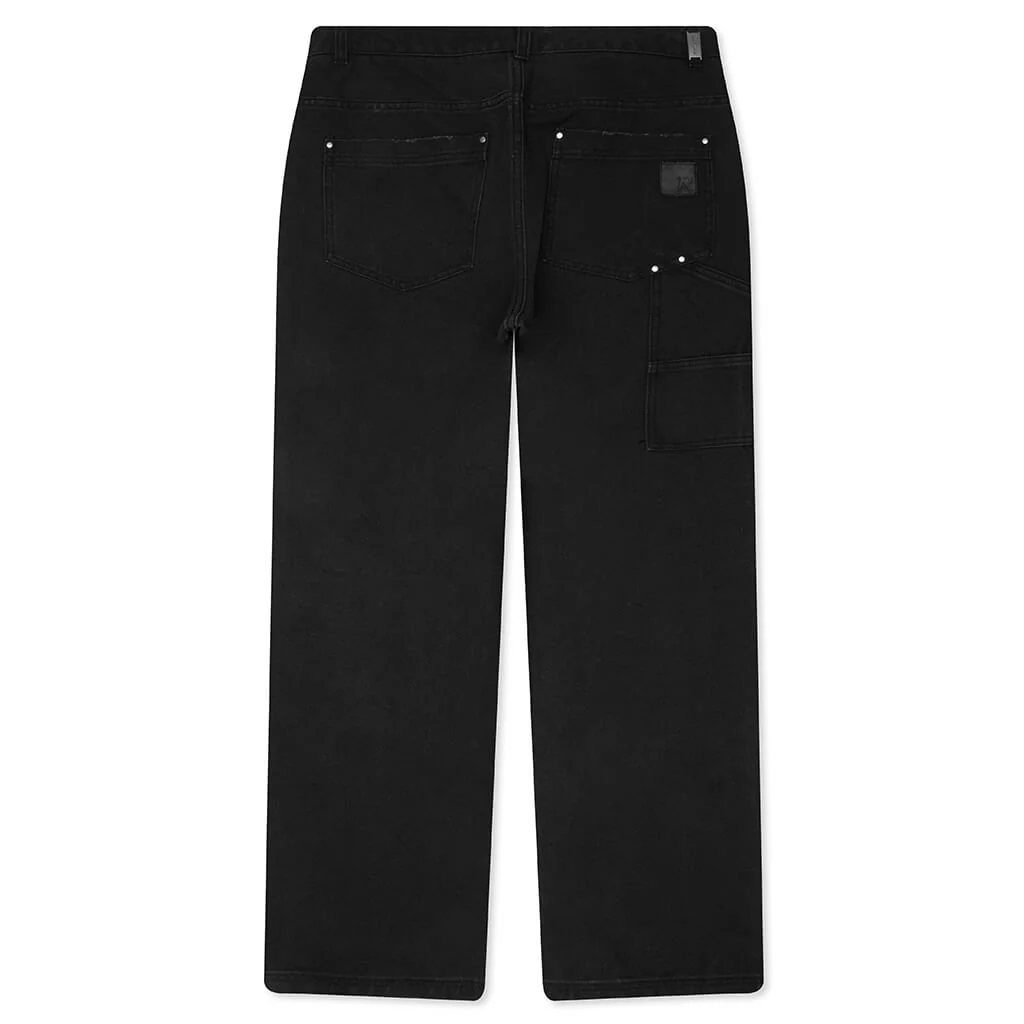 Heaton Worker Pant - Jet Black - Image 2