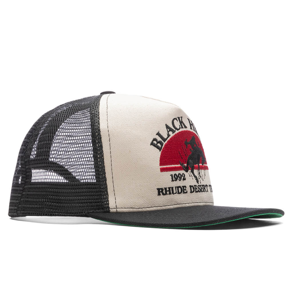 Black Hills Canvas Trucker Hat - Black - Image 3