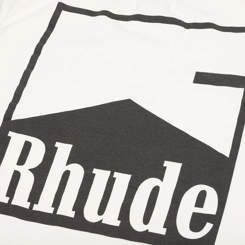 Rhude Chevron Tee - Vintage White - Image 3