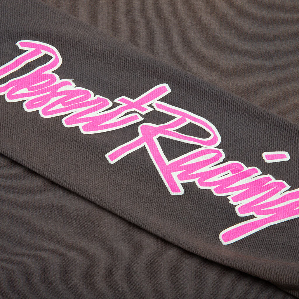 Desert Racing L/S Tee - Vintage Grey - Image 4