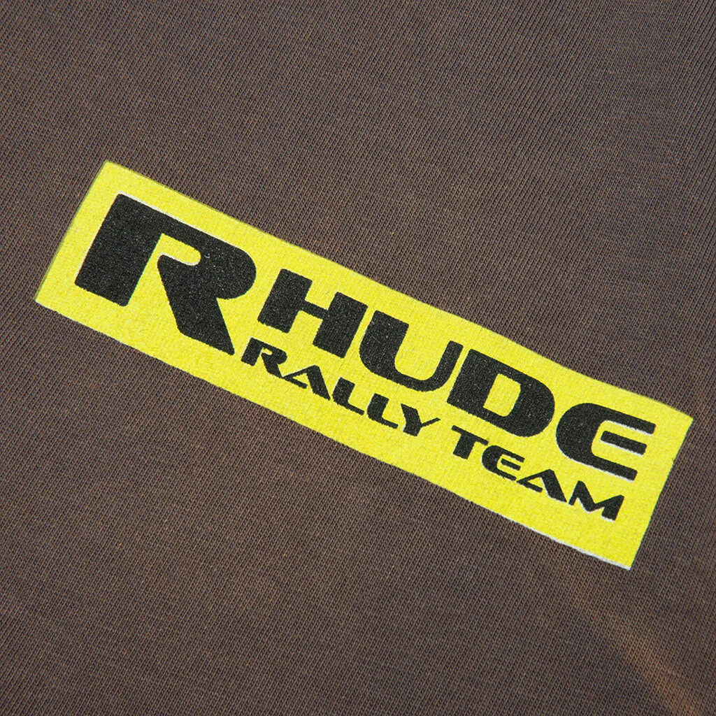 Desert Racing L/S Tee - Vintage Grey - Image 5