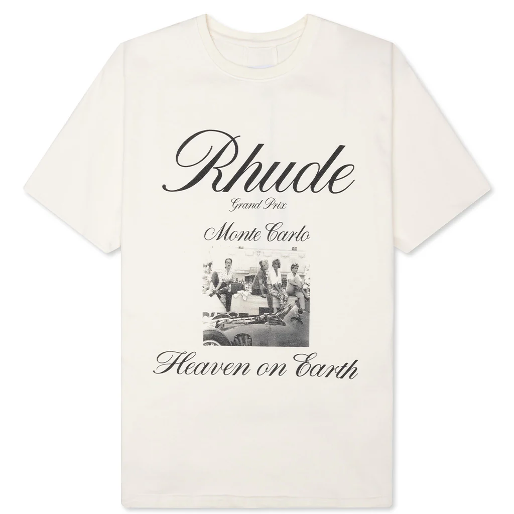 Heaven On Earth Tee - Vintage White