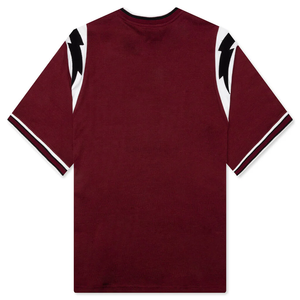 Rhude Lightning Jersey - Red/White - Image 2