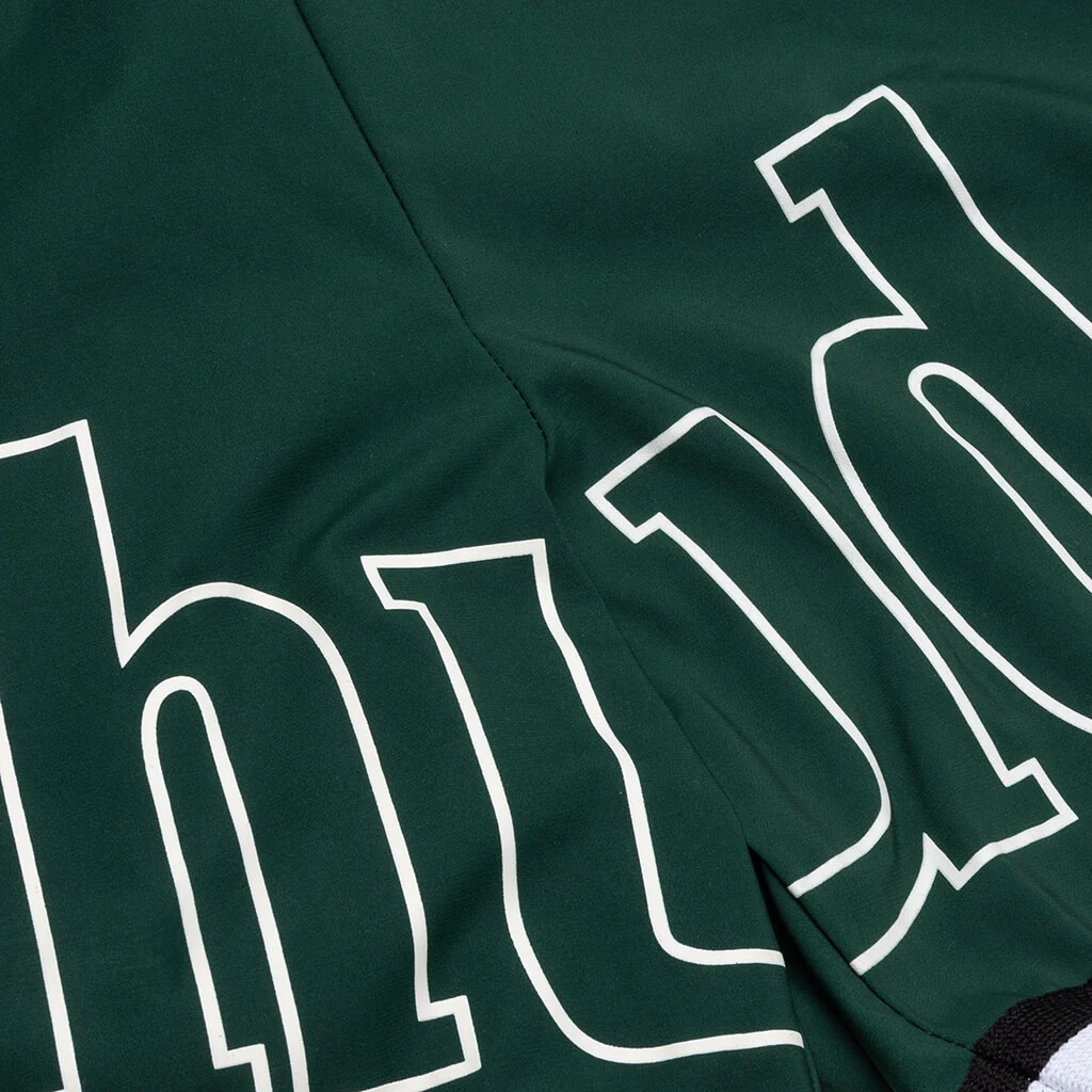 Logo Basketball Swim Short - Forest Green/Black/White - Image 4
