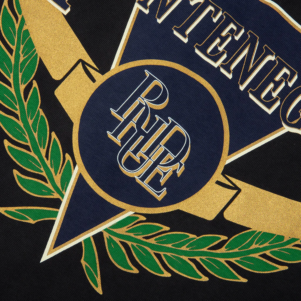 Montenegro Regatta Tee - Vintage Black/Navy/Green - Image 4