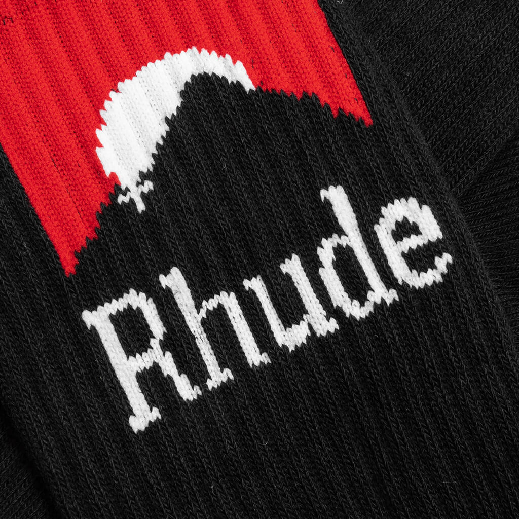 Moonlight Sport Socks - Black - Image 2