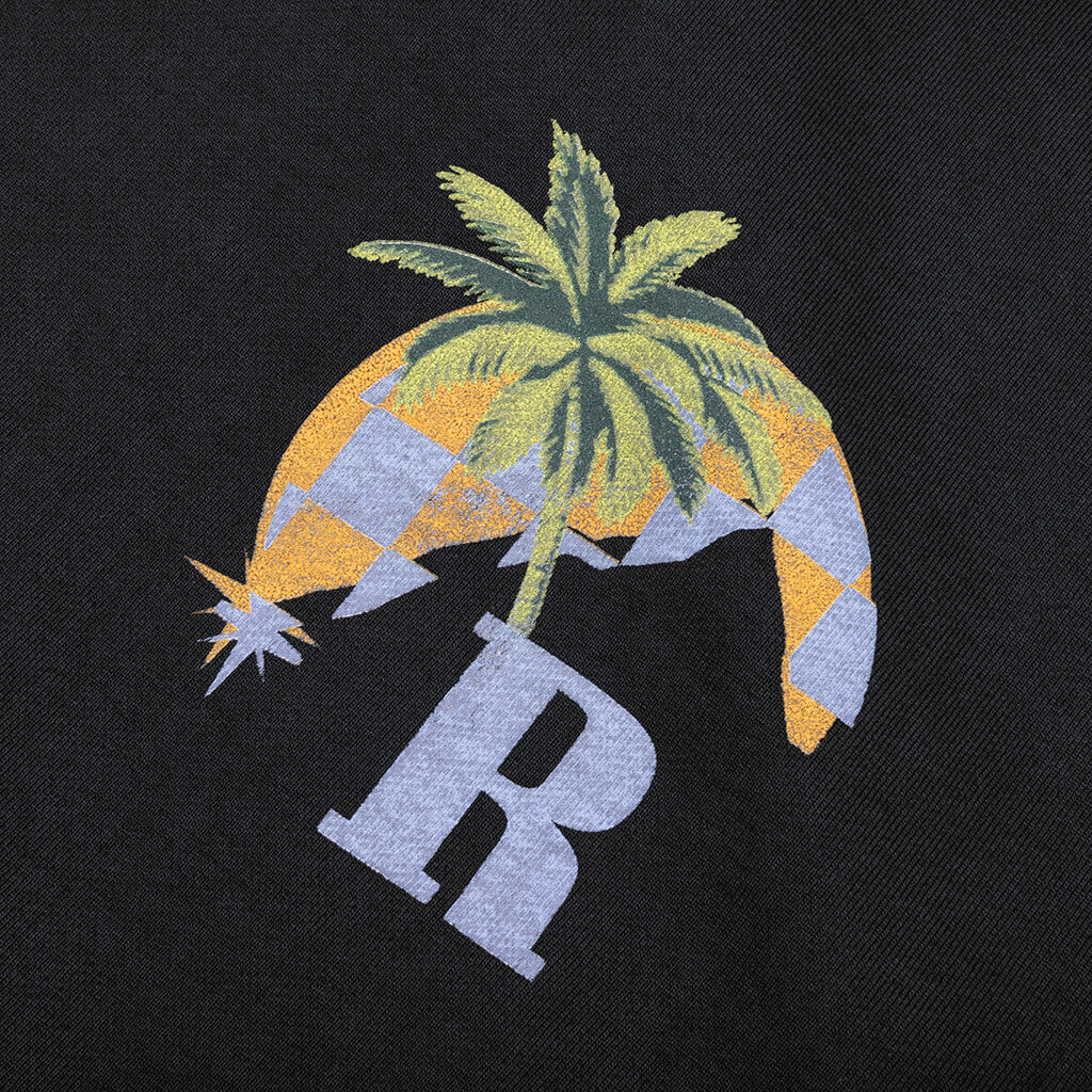 Moonlight Tropics Hoodie - Vintage Black - Image 5