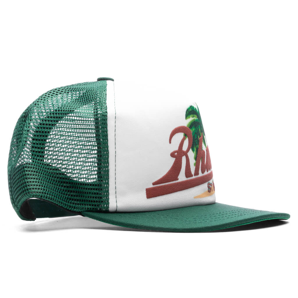 Palms Hat - Green/White - Image 3