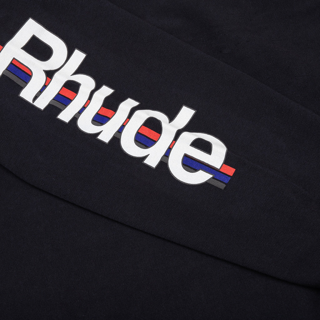 Petrol Patch L/S Tee - Vintage Black - Image 4