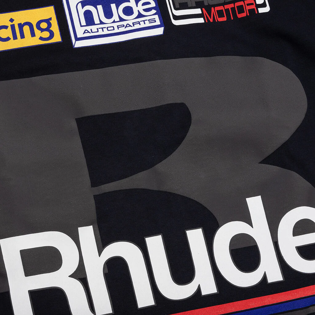 Petrol Patch Tee - Vintage Black - Image 3