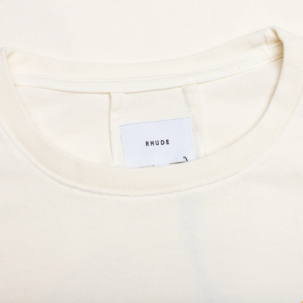 Rhude Tabaco Tee - Vintage White - Image 5