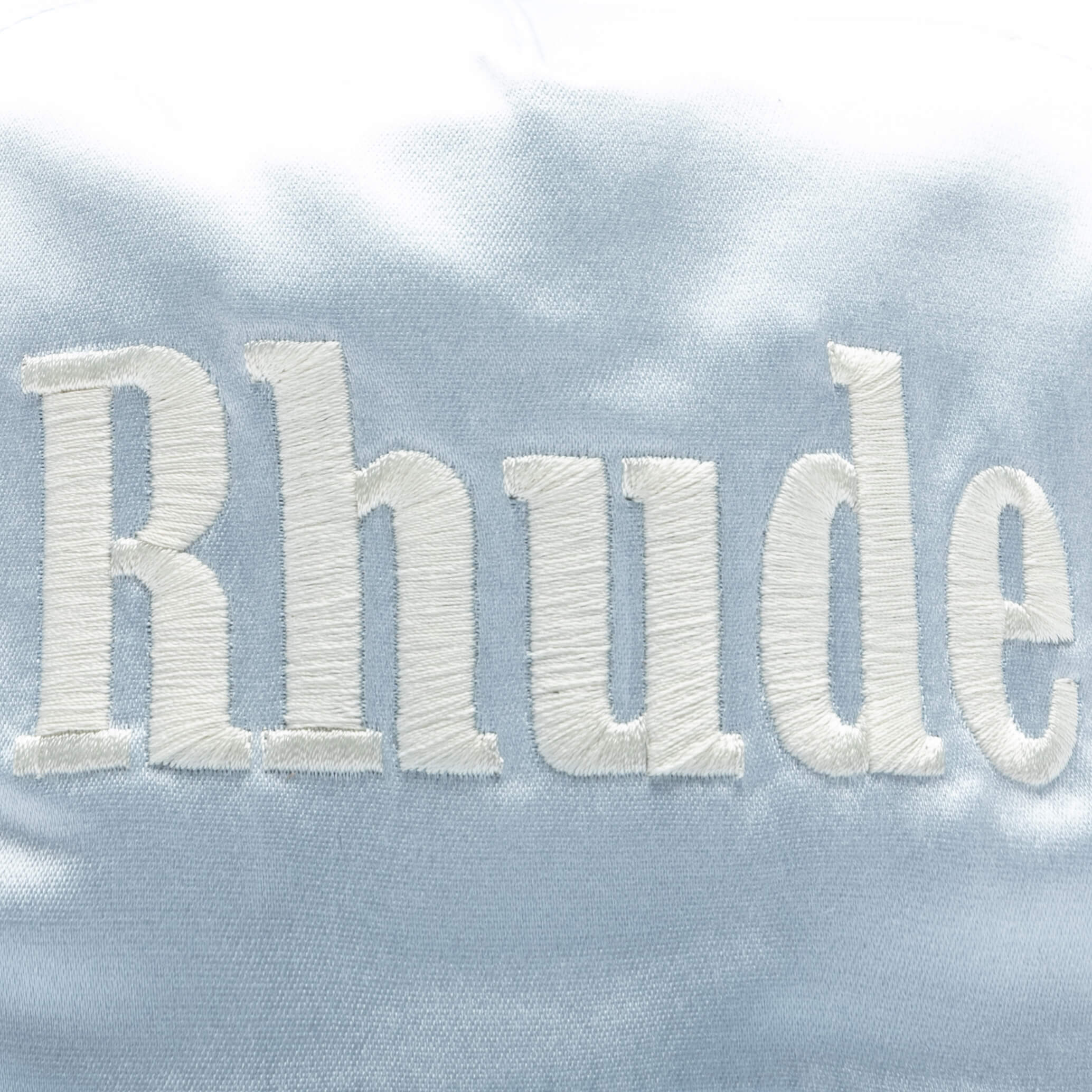 Satin Logo Hat - Sky Blue - Image 2