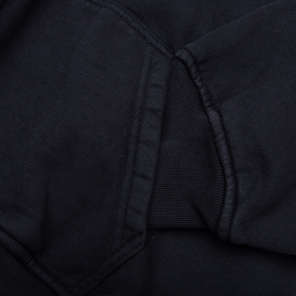 St. Rhude Seal Zip Up Hoodie - Vintage Black/Red - Image 4