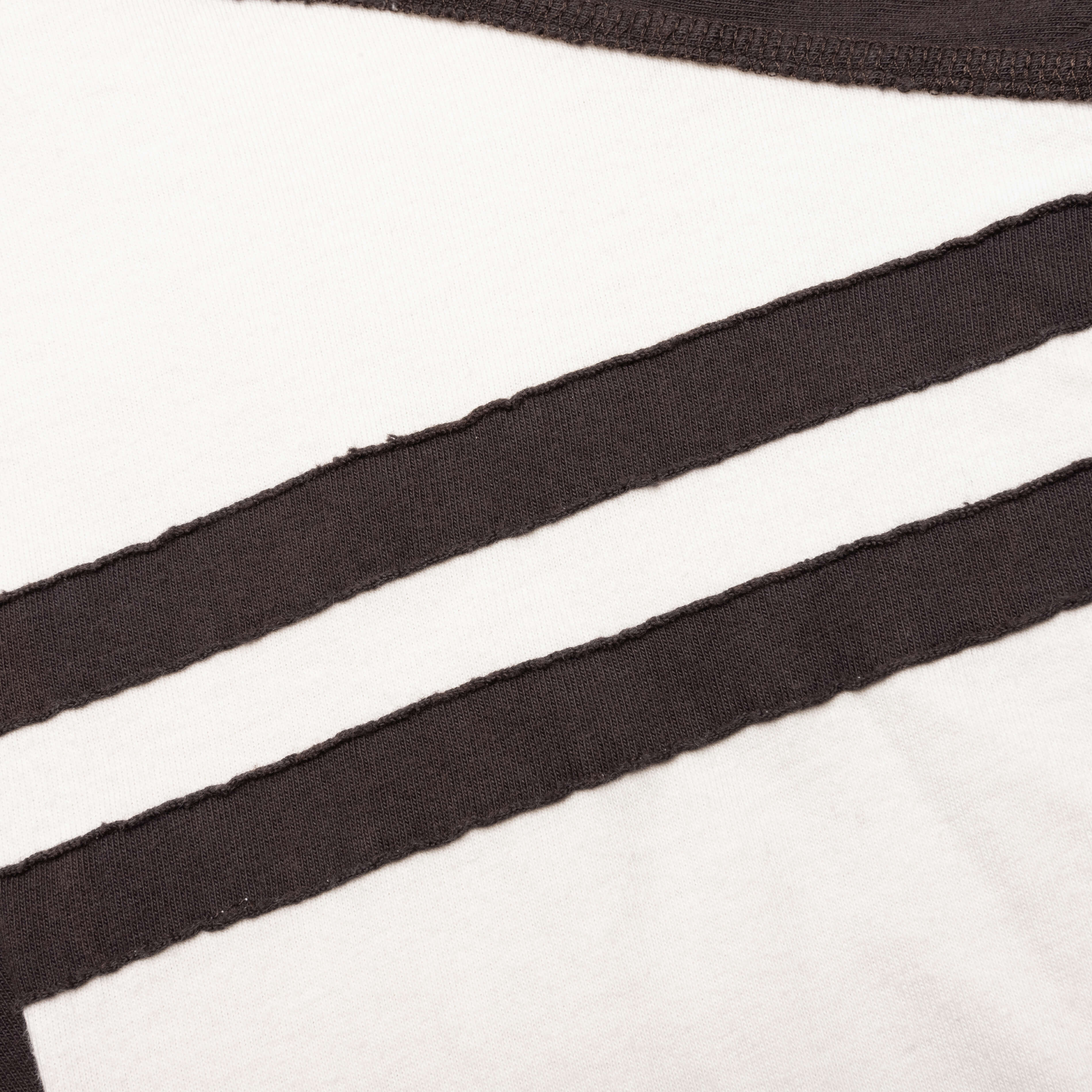Triple R Contrast L/S Tee - Black/White - Image 4