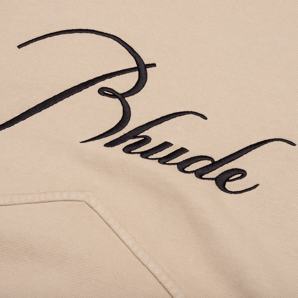 Zip Up Hoodie - Sand - Image 4