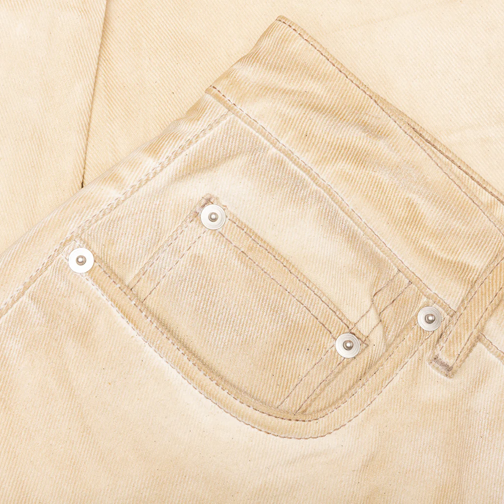 Geth Denim Jeans - Pearl/Milk - Image 4