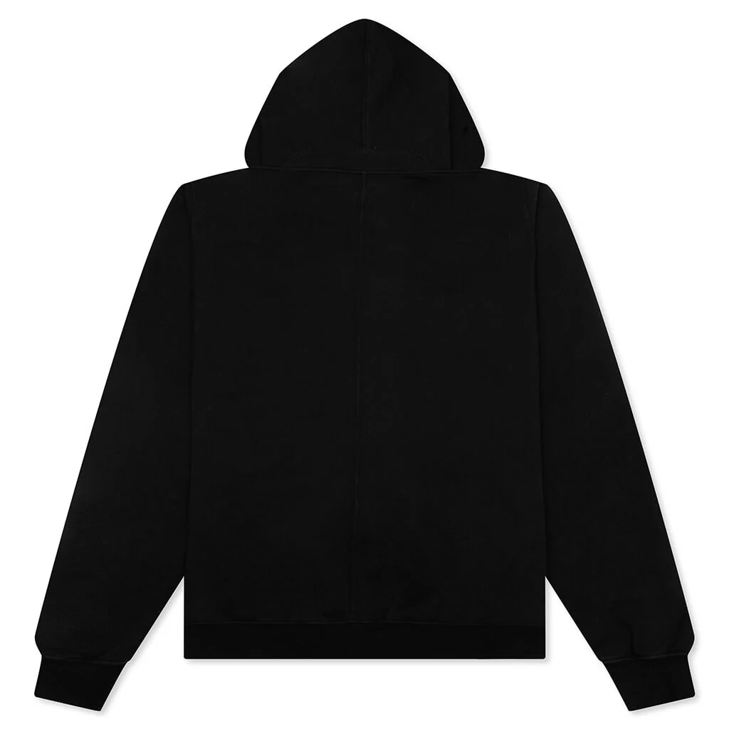 Jumbo Gimp Hoodie - Black - Image 2
