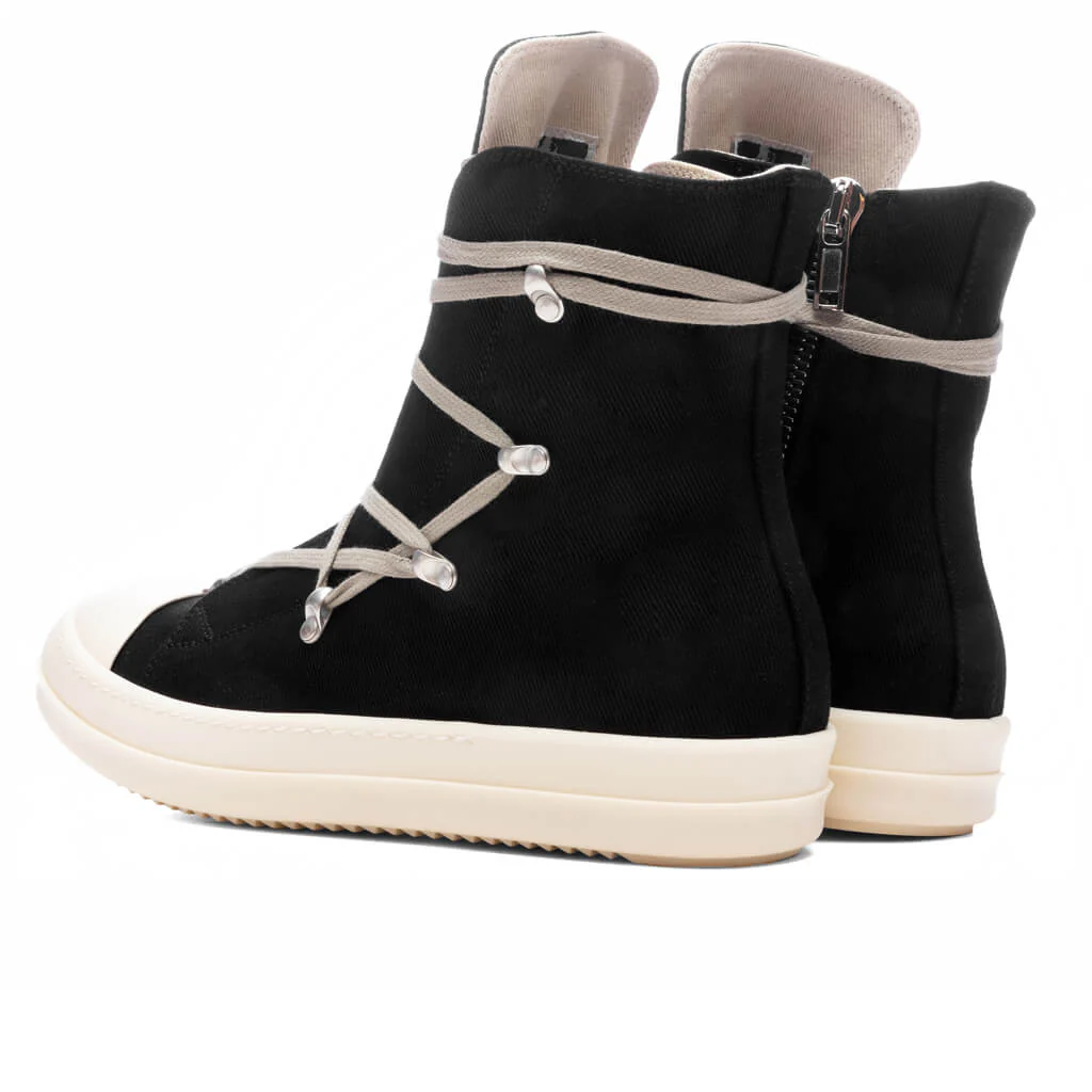 Scarpe in Denim Porterville Hexa Sneakers - Black/Pearl/Milk - Image 2