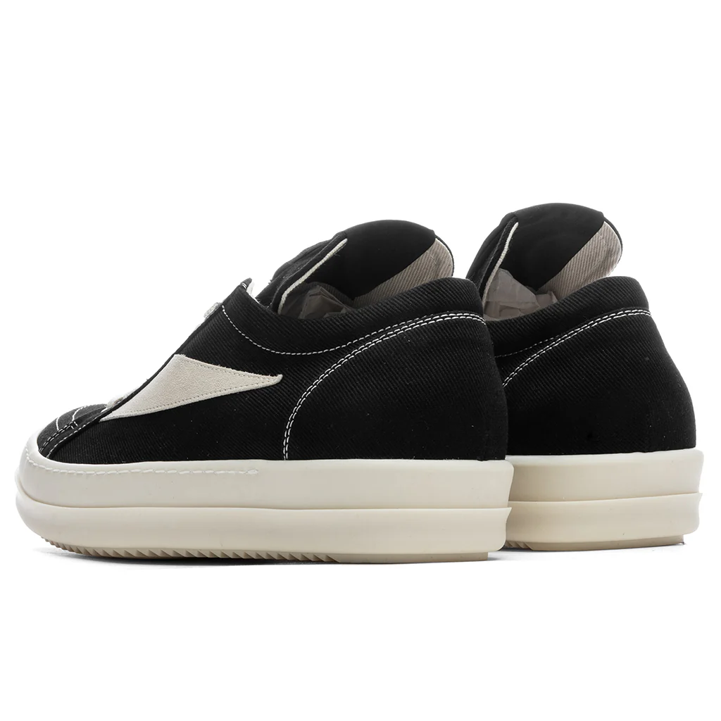 Vintage Denim Sneaks - Black/Milk - Image 3