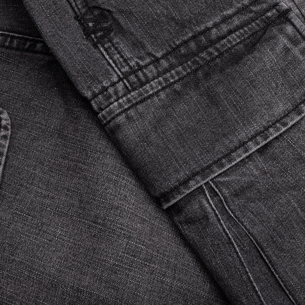 Riot Cargo Pants - Faded Black - Image 3