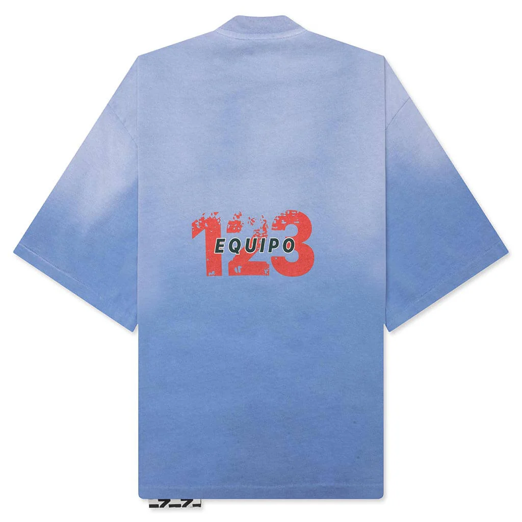 Abraxas S/S Tee - Vintage Blue - Image 2
