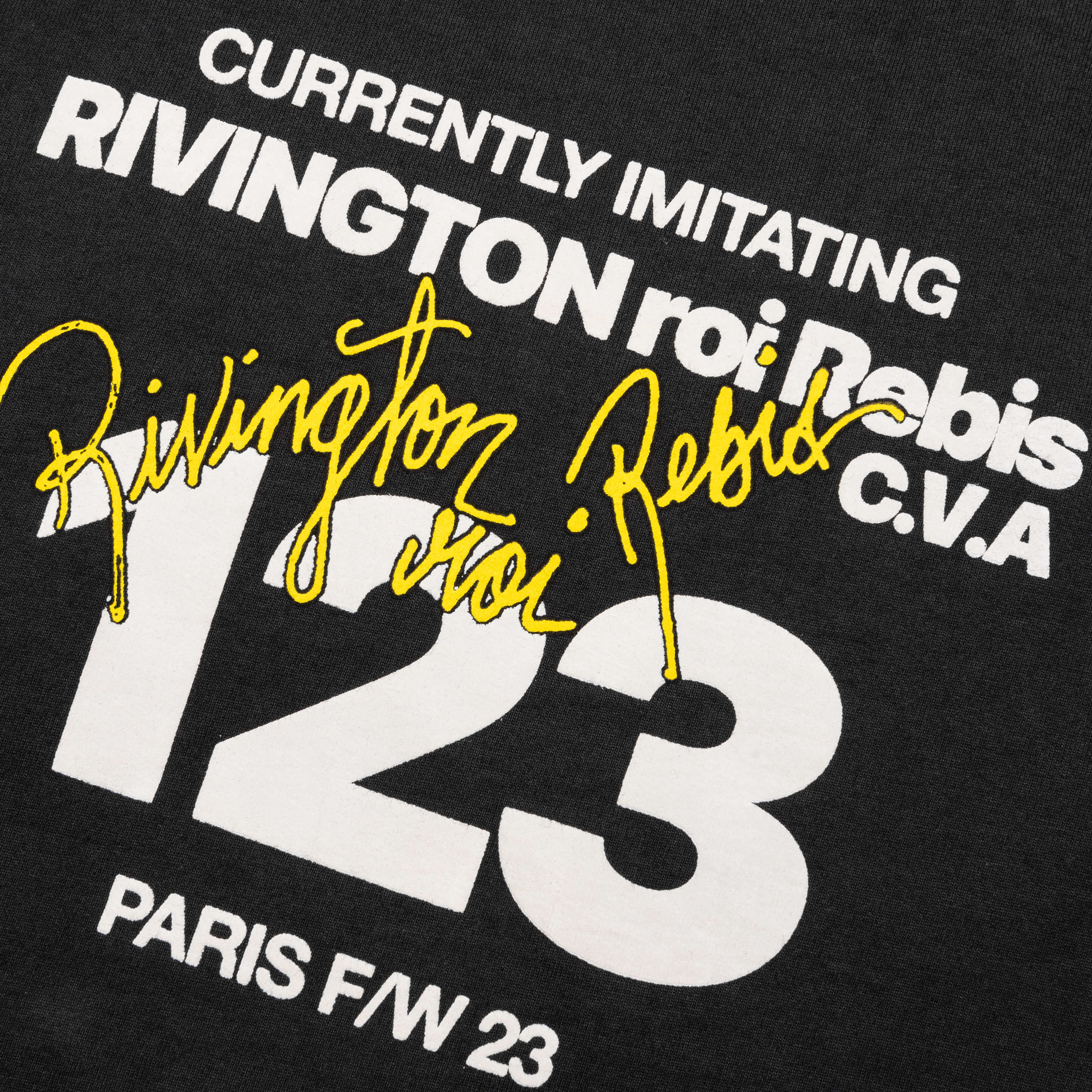 CVA Imitation of Paris Tee - Black - Image 3