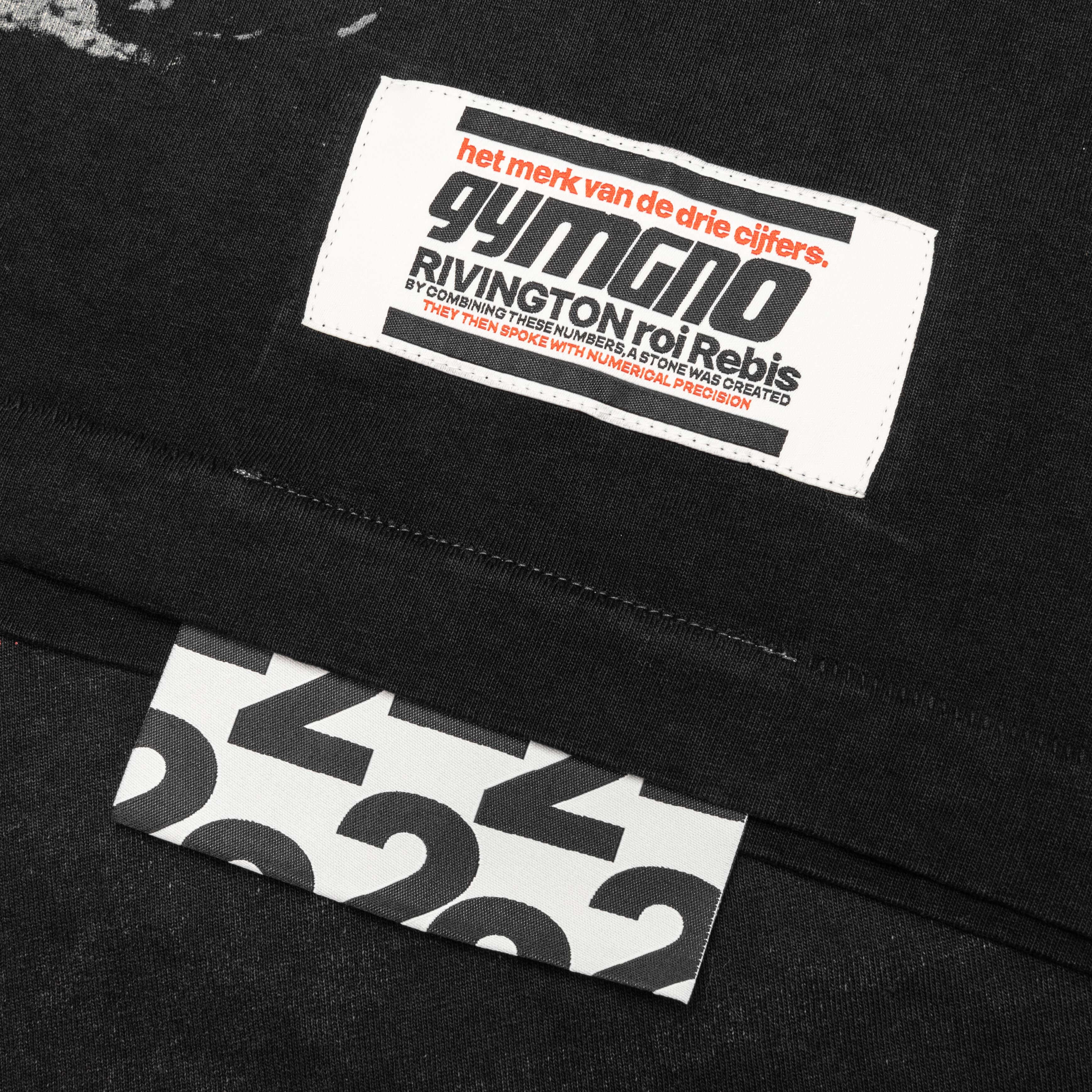 David S/S Tee - Vintage Black - Image 4