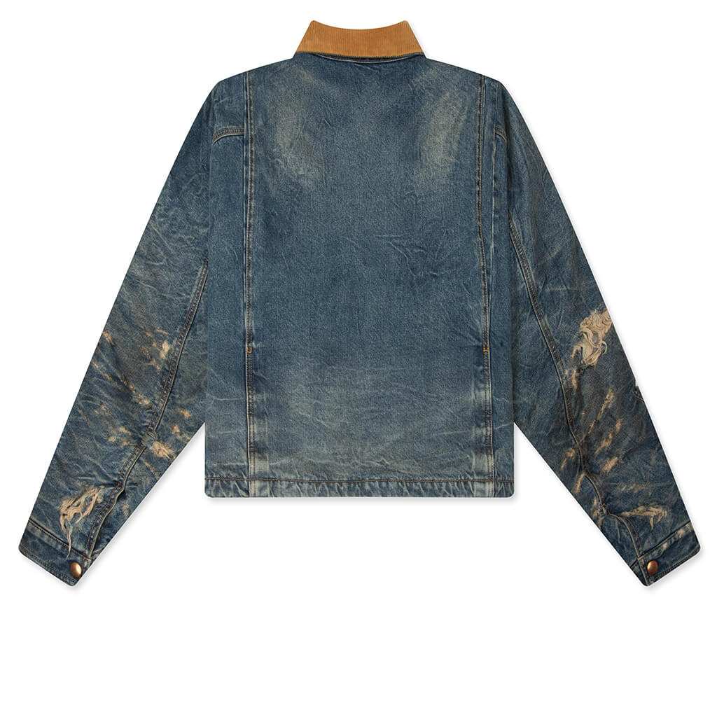 Denim Trappist Trucker - Indigo - Image 2