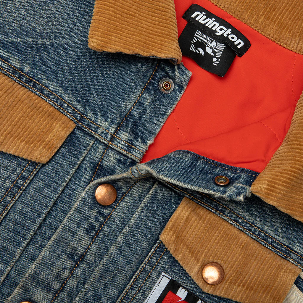 Denim Trappist Trucker - Indigo - Image 3