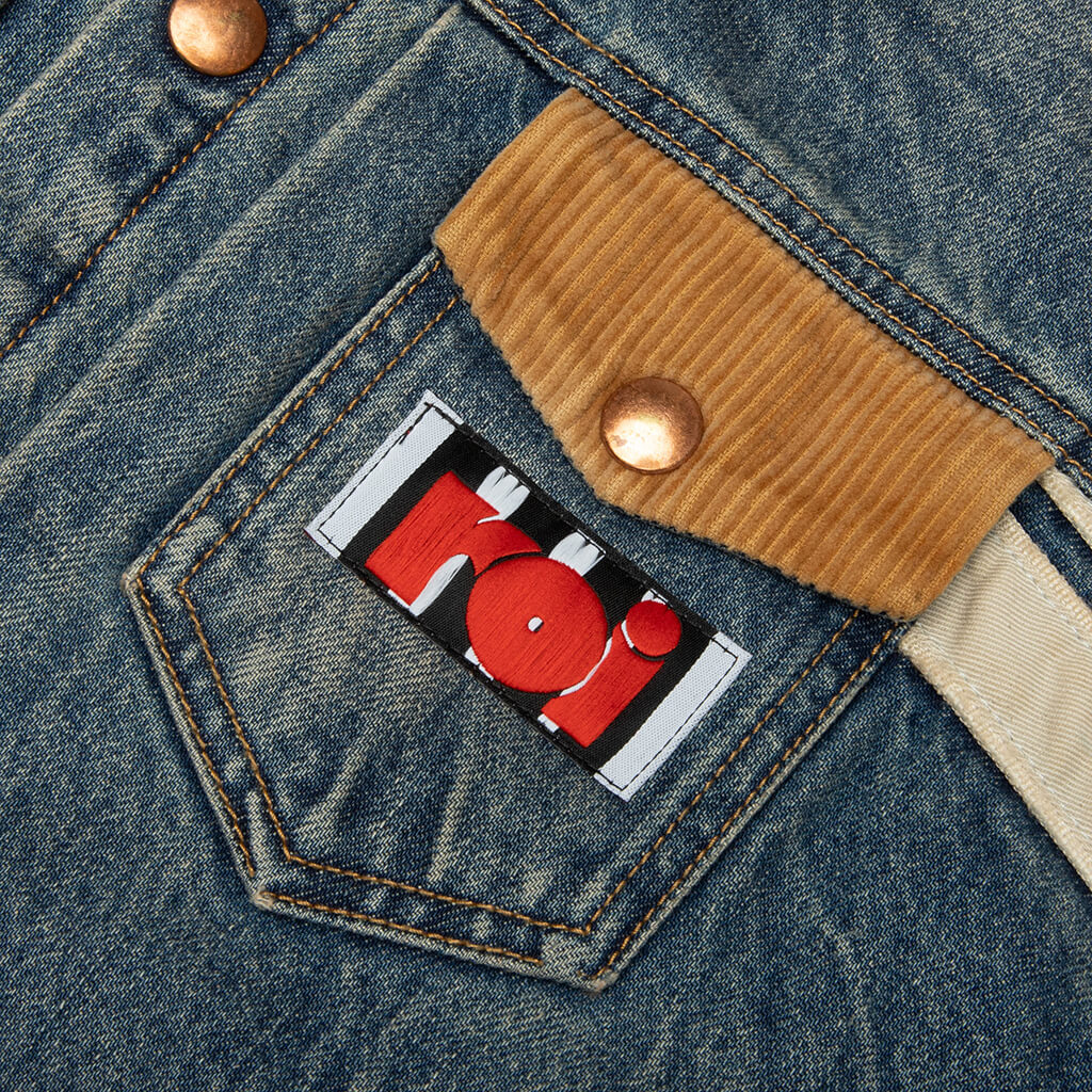 Denim Trappist Trucker - Indigo - Image 4