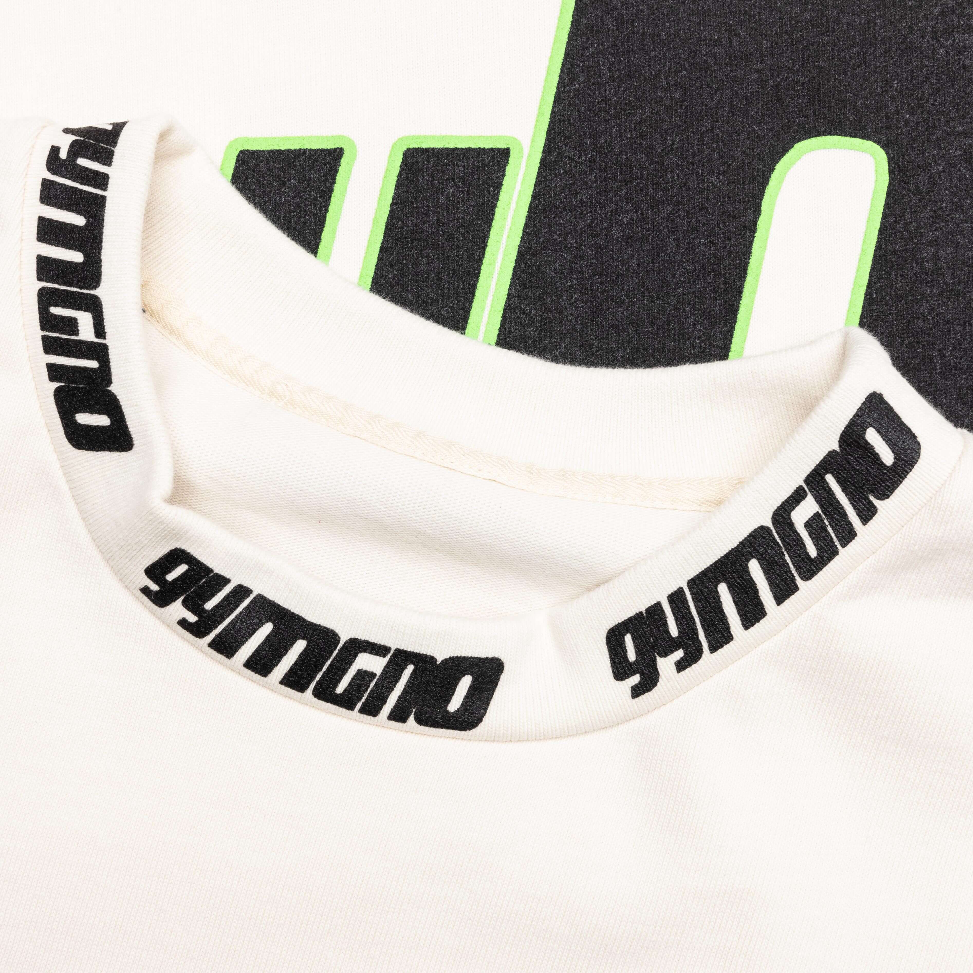 Fasting For Faster L/S Tee - Vintage White - Image 3