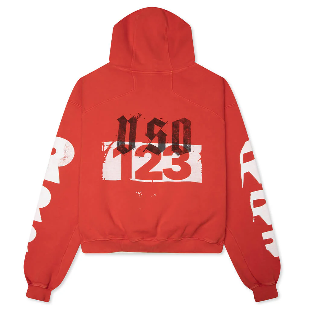 Membership USO Hoodie - Red - Image 2
