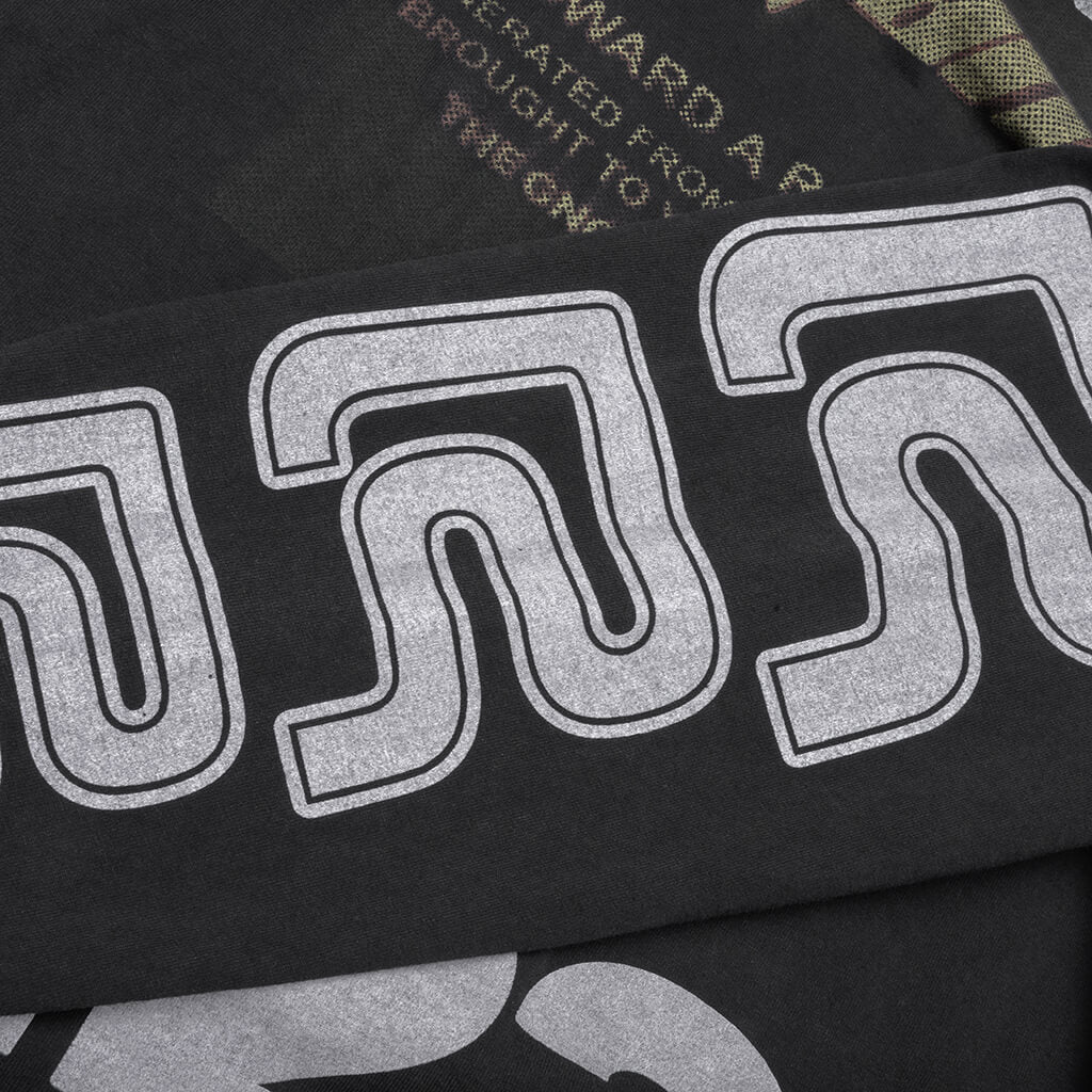 Metamoth Vintage L/S Tee - Jet Black - Image 5