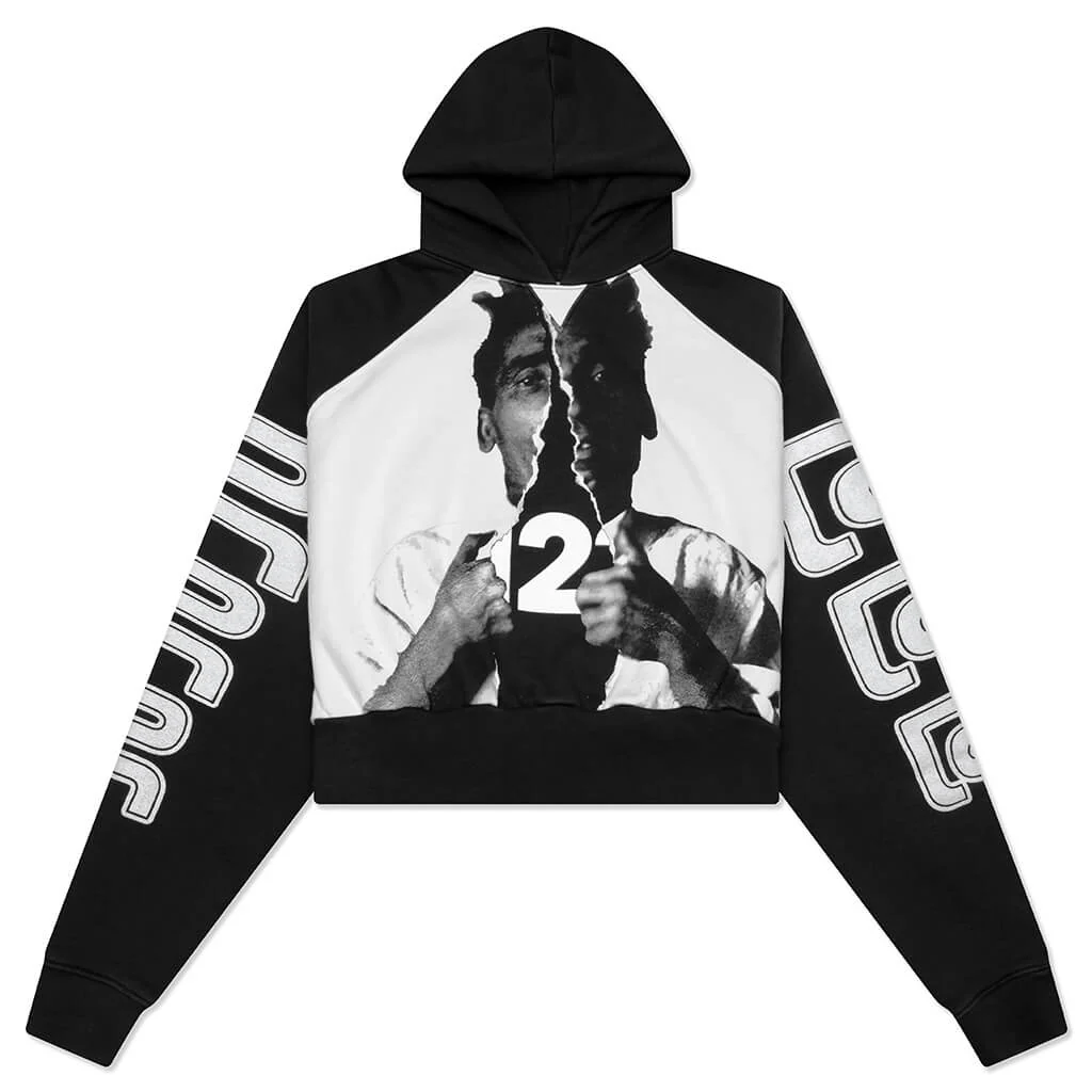 Open Up Agape Hoodie - Black/Heather