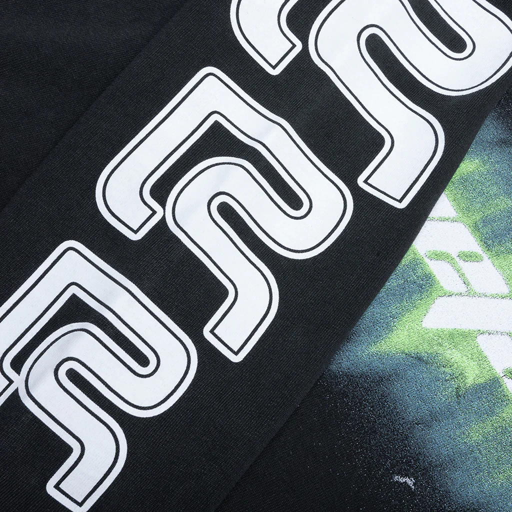 Sentence Garden L/S Tee - Jet Black - Image 4