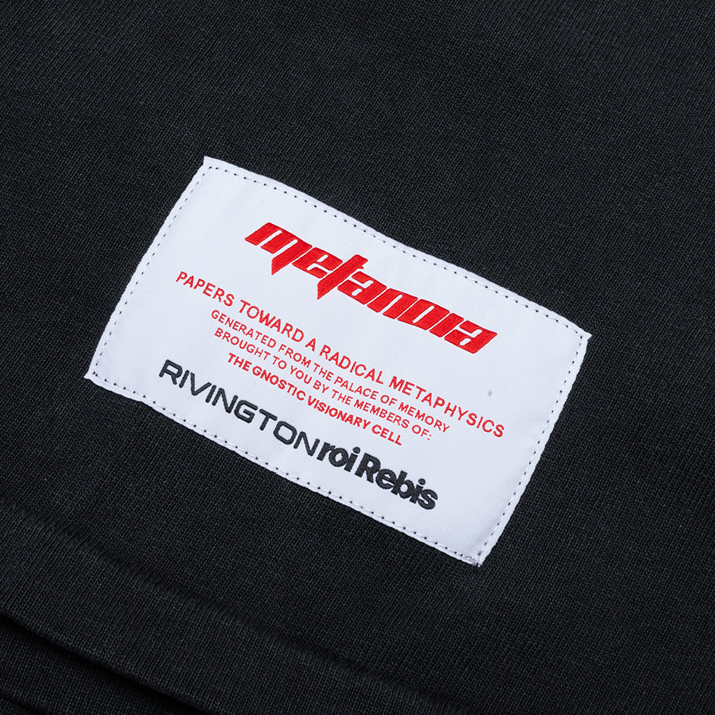 Sentence Garden L/S Tee - Jet Black - Image 6