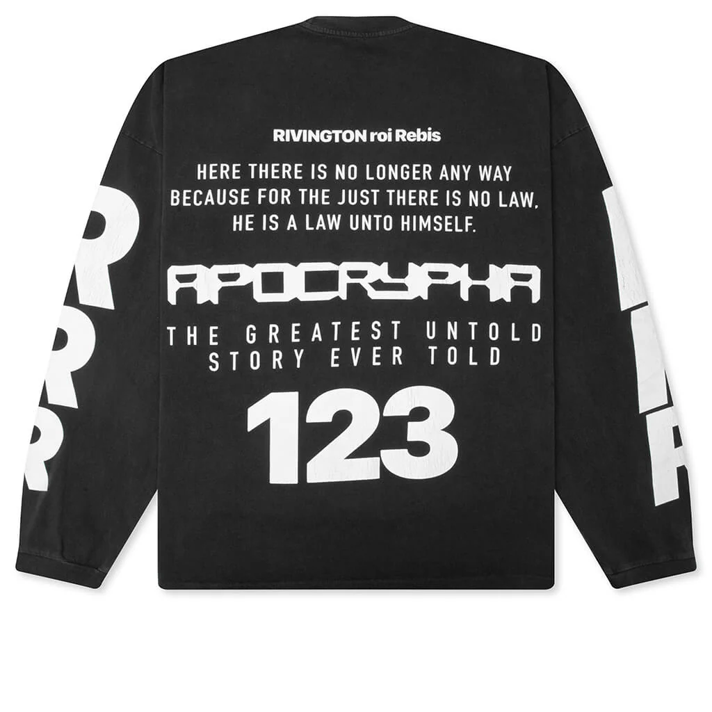 The Anti-Body Vintage L/S Tee - Black - Image 2