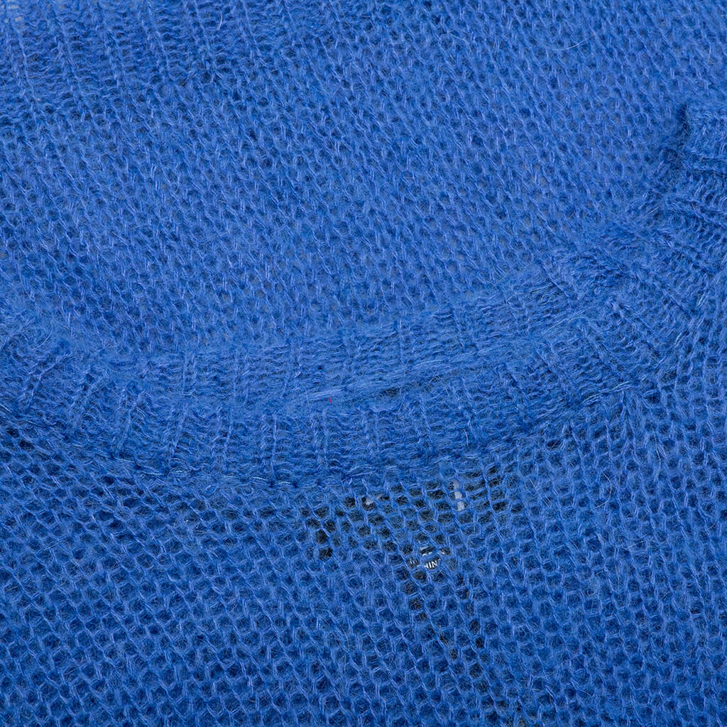 S Loose Knit Sweater - Blue - Image 3